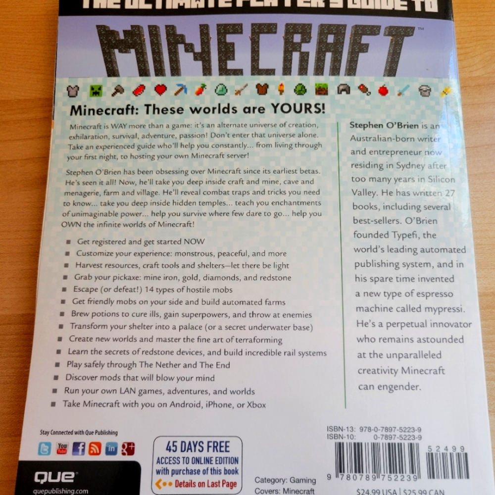 Minecraft Guide Book Set - Picture 3 of 7